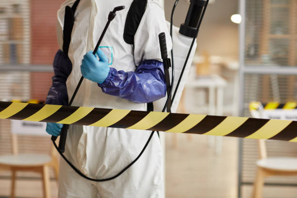 Professional Infectious Disease Decontamination technician working in Economy, IN